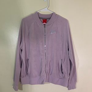Nike zip up hoodie (L)